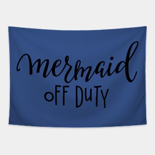 mermaid off duty2 Tapestry