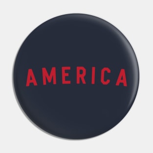 America Red Pin