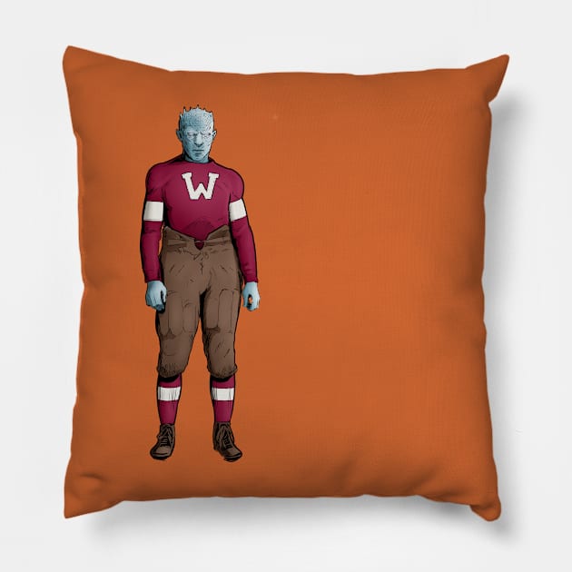 Walker Football Pillow by frankriggart