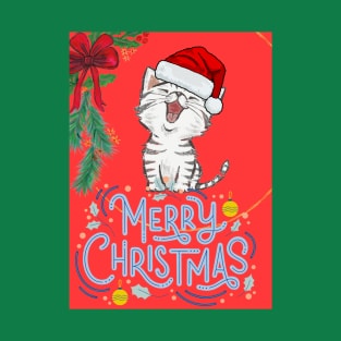 christmas cat T-Shirt