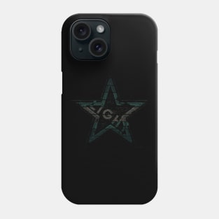 STARLIGHT, Turquoise, Retro Design, Ring Grid Phone Case