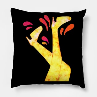 Disco night legs vibes Pillow