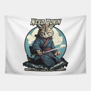 Neko Ronin Tapestry