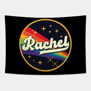 Rachel // Rainbow In Space Vintage Style Tapestry