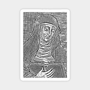 Saint Hildegard von Bingen Magnet