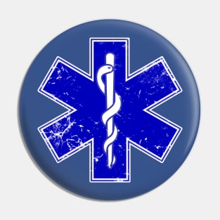 Paramedic Star of Life Pin