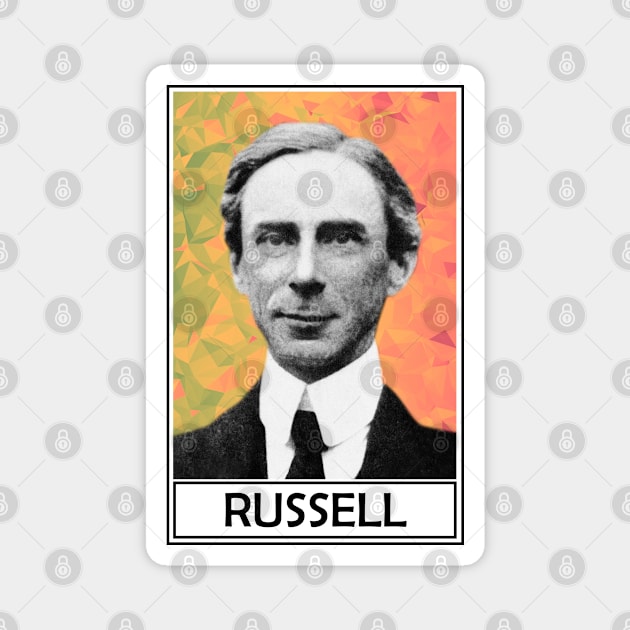 Bertrand Russell Magnet by TheLiterarian