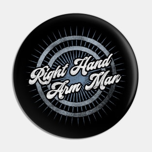 Right Hand Arm Man meme Pin