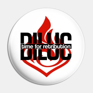 DILUC pyro time for retribution Genshin Impact Pin