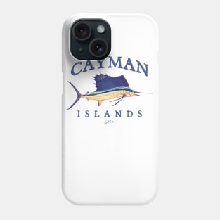 Cayman Islands Vintage Sailfish Phone Case