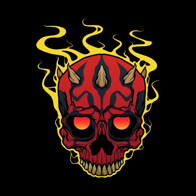 Darth Maul Skull by Crossroads Digital