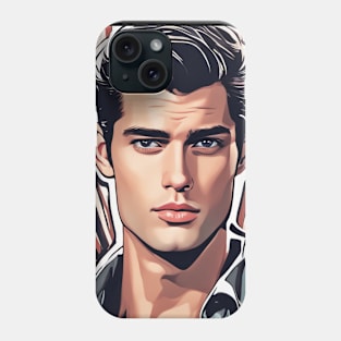 A man with attitude Phone Case