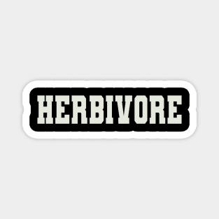 Herbivore Word Magnet