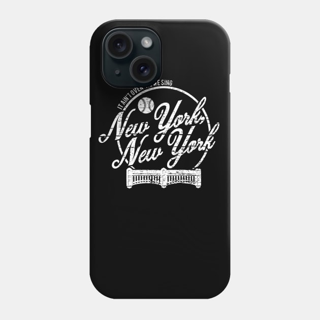 New York New York Distressed Phone Case by PopCultureShirts