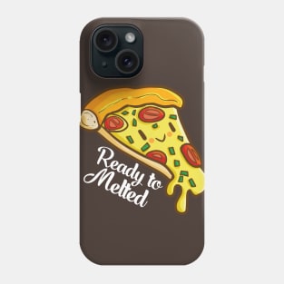 Funny Melting Pizza Phone Case