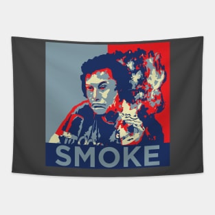 Elon Musk - Smoke poster Tapestry