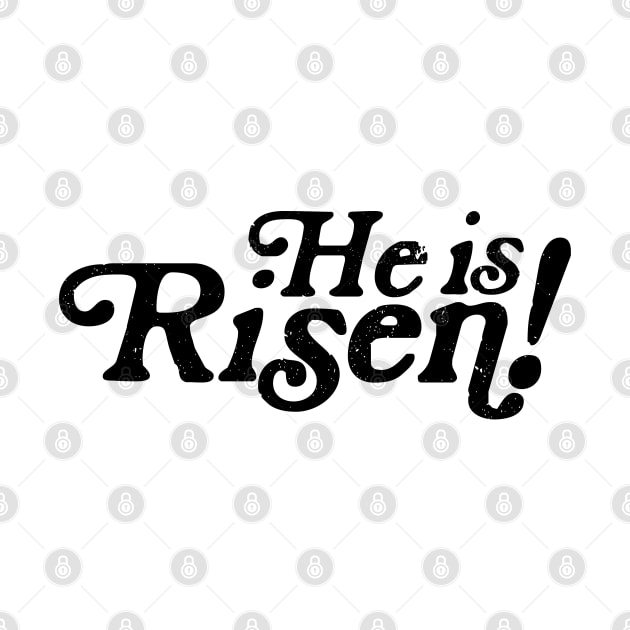 He is Risen! Retro Bible Verse by Move Mtns