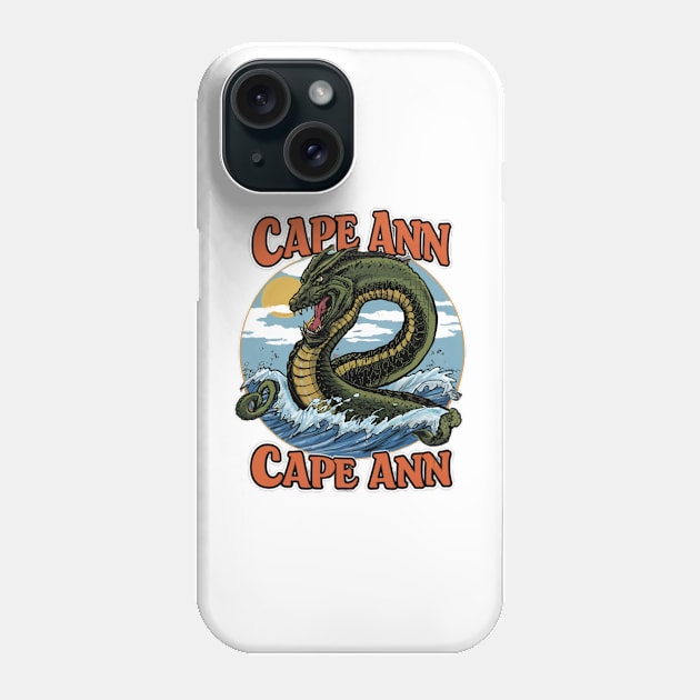 The Cape Ann Serpent Phone Case by OldSchoolRetro