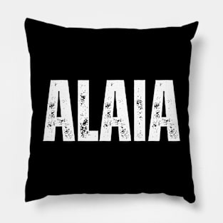 Alaia Name Gift Birthday Holiday Anniversary Pillow