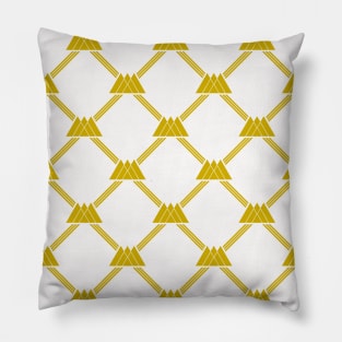 Destiny Warlock Pattern White Pillow