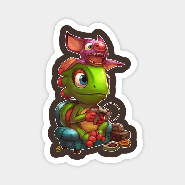 Yooka-Laylee Magnet by RySpirit