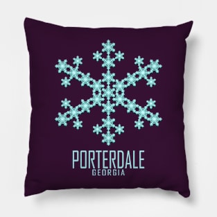 Porterdale Georgia Pillow