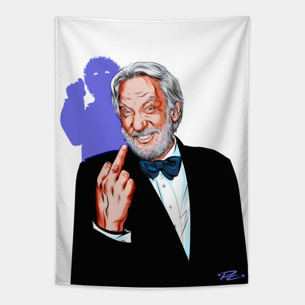 Donald Sutherland Tapestry by PLAYDIGITAL2020