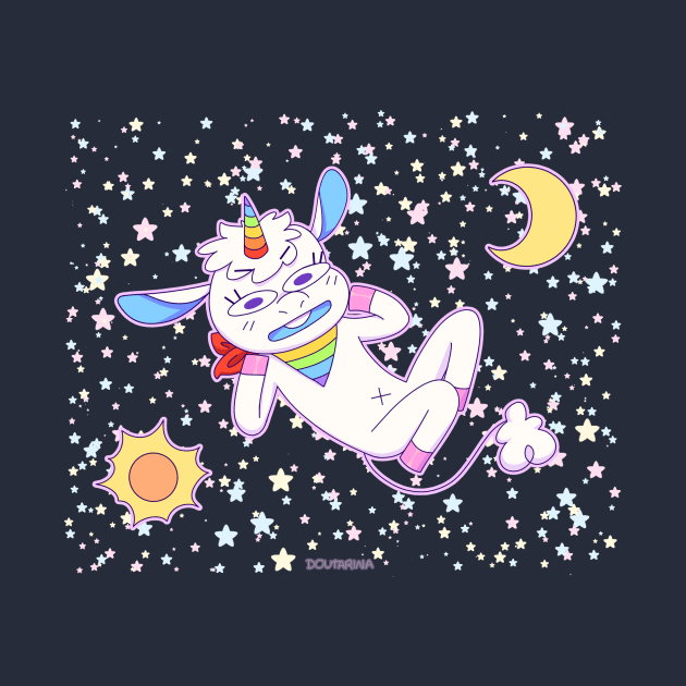 Space Gay🦄 (no bg) by Doutarina