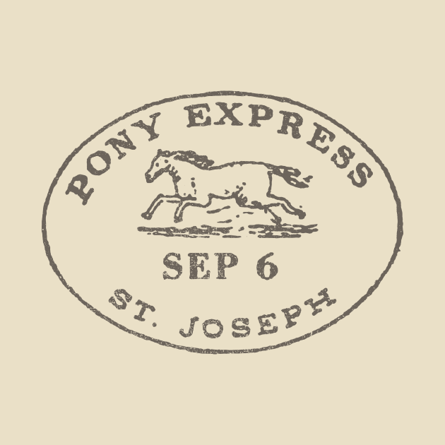 Pony Express Postmark - St. Joseph by GloopTrekker