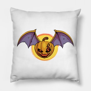 Pumpkin Bat Pillow