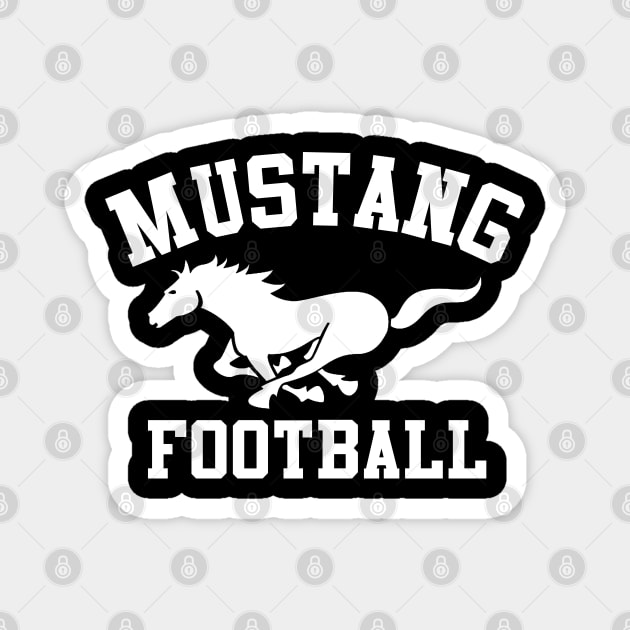 GG Mustangs WH Magnet by PopCultureShirts