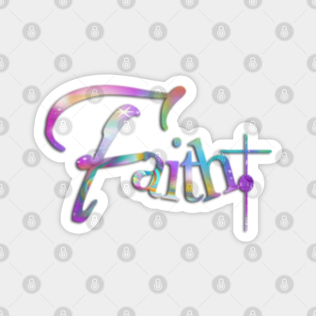 Faith Period Magnet by Angelic Gangster