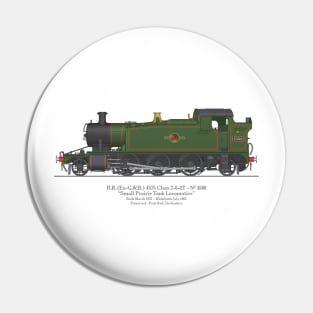 Ex-GWR Small Prairie Class 4575 Tank Locomotive Number 4588 Pin