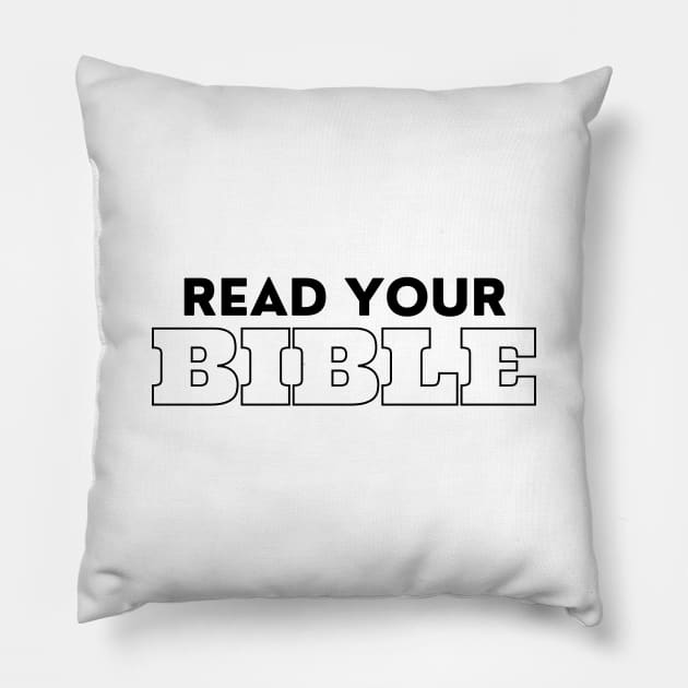 Read Your Bible Pillow by Eternity Seekers