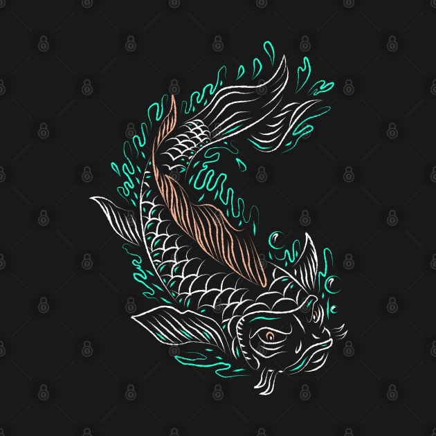 Annoyed Koi by BurchCreativeDesign