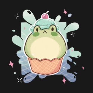 Mint Sundae Kewi Frog T-Shirt