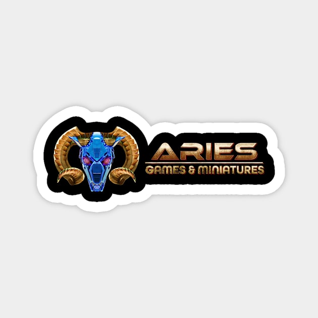 Aries Double Logo (1) Magnet by Aries Games & Miniatures