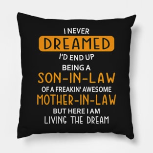 I Never Dreamed I'd End Up Being Mother-in-law Pillow