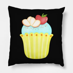 Cute apple cupcake. 🍎 Pillow