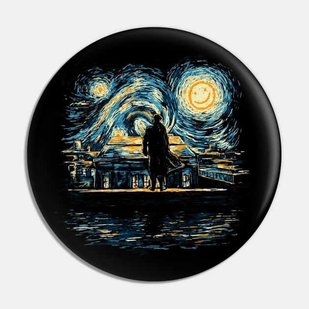 Vangogh Style Pin by Nature