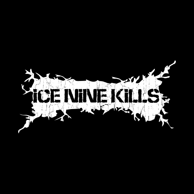 White Distressed - Ice Nine Kill by PASAR.TEMPEL