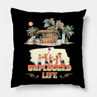 Unplugged Life Shirt Pillow
