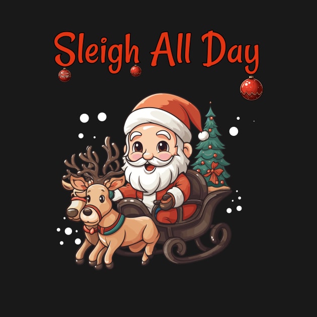 Sleigh All Day by ToonSpace