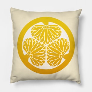 Tokugawa Kamon Mitsuba Aoi Pillow