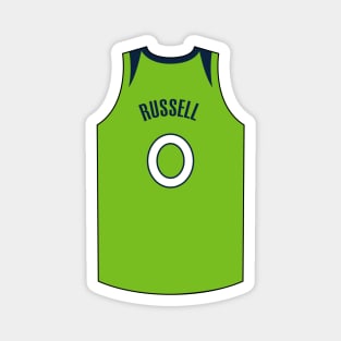 D'Angelo Russell Minnesota Jersey Qiangy Magnet