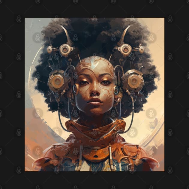 Afro futuristic art by Emai-art