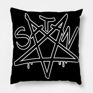 Star Of Satan Inverted Pentagram Pillow