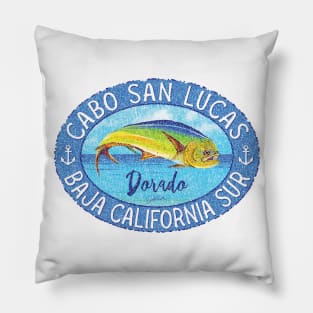 Cabo San Lucas, Baja California Sur, Leaping Dorado Pillow