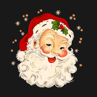 Retro Christmas Santa Claus T-Shirt