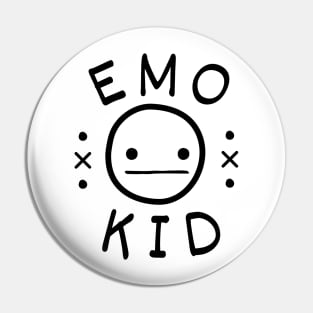 Emo Kid Pin